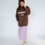 OVERSIZE HOODIE "PROSECCO MOOD"