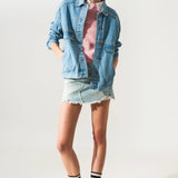 JEANSJACKE MIT NIETEN „STELLA“