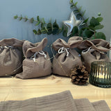 MUSSELIN ADVENTSKALENDER SÄCKCHEN