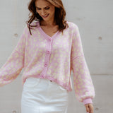 STRICKJACKE "COLOURFUL LEO"