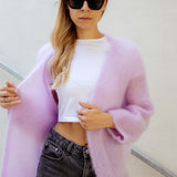 OVERSIZE MOHAIR CARDIGAN „JUSTINE“
