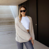OVERSIZE MOHAIR CARDIGAN „JUSTINE“