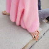OVERSIZE MOHAIR CARDIGAN „JUSTINE“