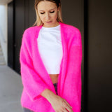 OVERSIZE MOHAIR CARDIGAN „JUSTINE“