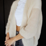 OVERSIZE MOHAIR CARDIGAN „JUSTINE“