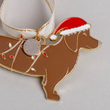 BAUMSCHMUCK "WEIHNACHTSDACKEL"