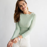 MESH-LONGSLEEVE "SPRING VIBES"