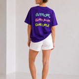 LILA SHIRT „AMORE AMORE AMORE“