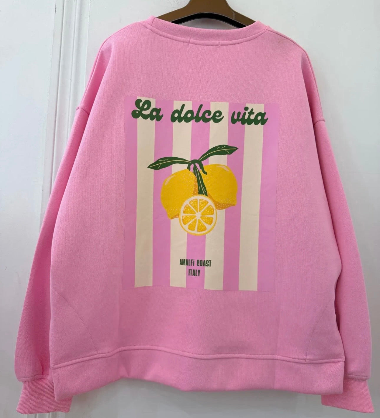 STATEMENT SWEATSHIRT „DOLCE VITA"