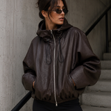 „ELLA“ VEGAN LEATHER JACkET