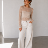 TRANSPARENTES MESH SHIRT