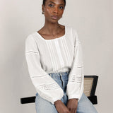 BAUMWOLLEBLUSE „CLAIRE“