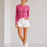 MESH LONGSLEEVE „WILDBERRY LILLET“