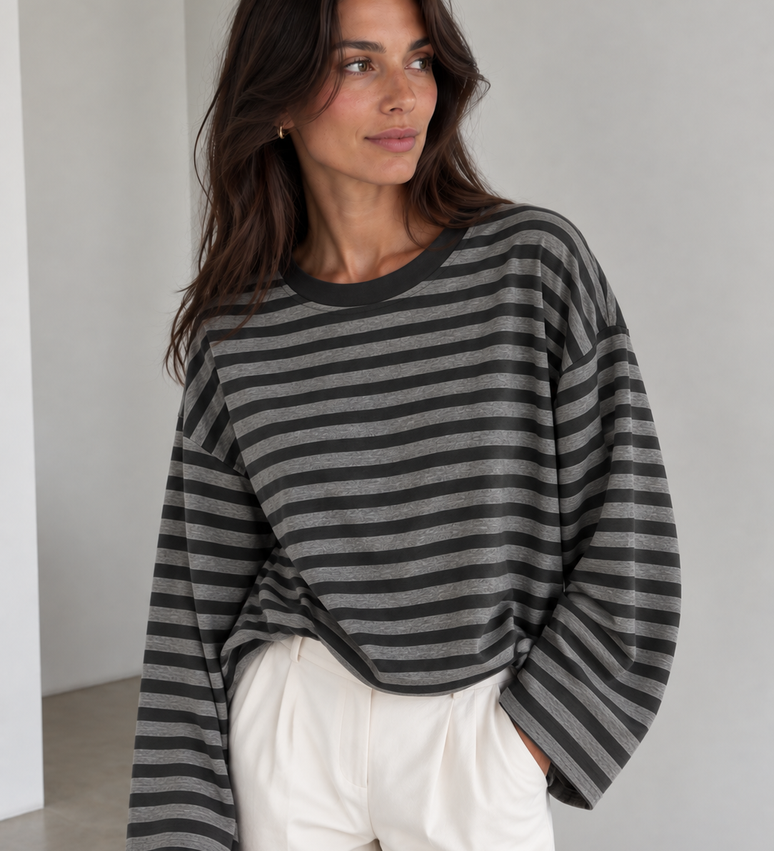 MOKKA OVERSIZE LONGSLEEVE