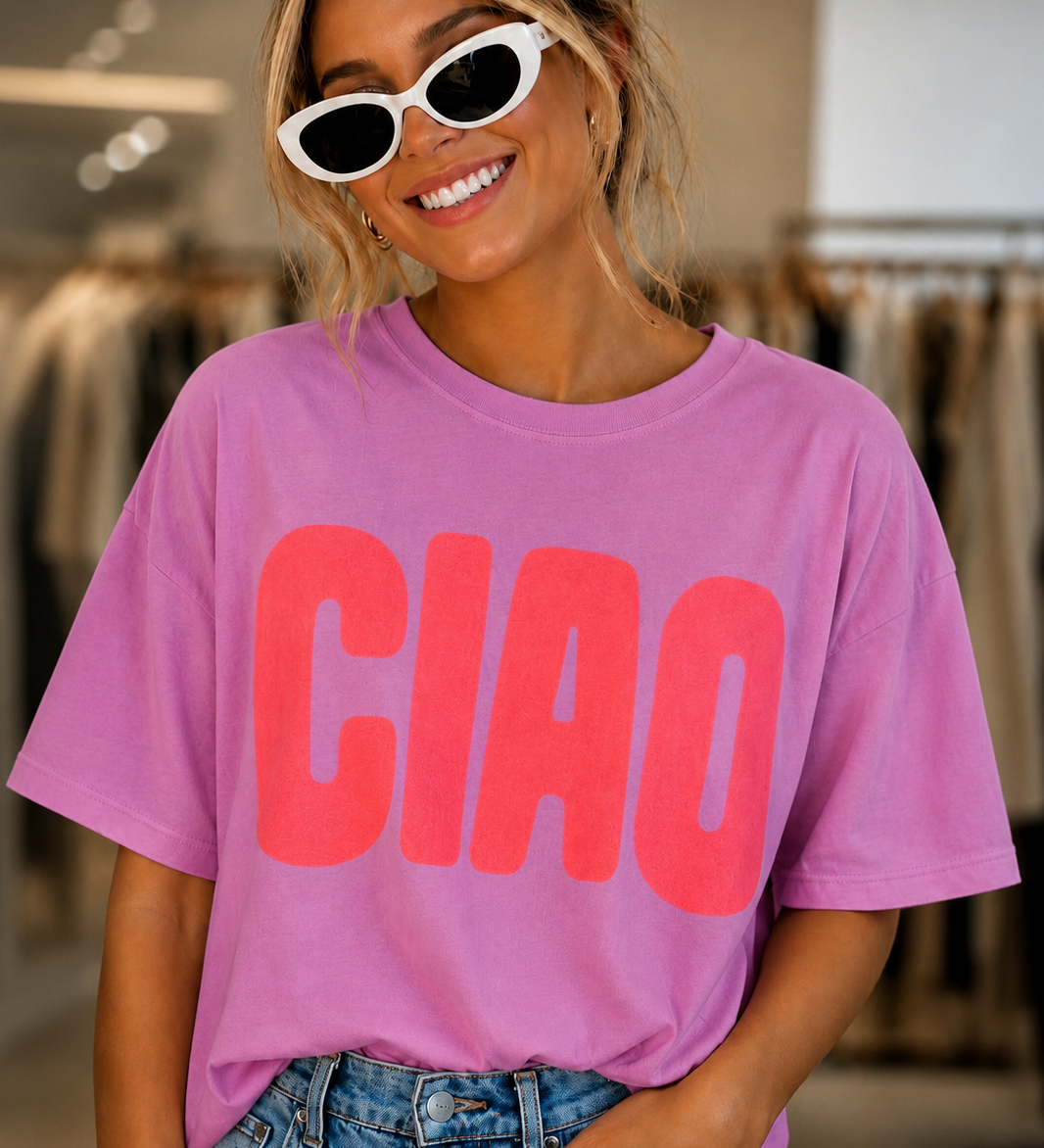 STATEMENT T-SHIRT „CIAO“