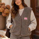 OVERSIZE TEDDYWESTE „LOVELY“