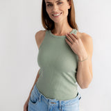 GERIPPTES TANKTOP „HANNAH“