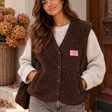 OVERSIZE TEDDYWESTE „LOVELY“