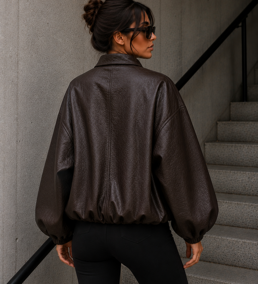 „ELLA“ VEGAN LEATHER JACkET