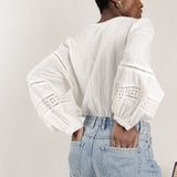 BAUMWOLLEBLUSE „CLAIRE“