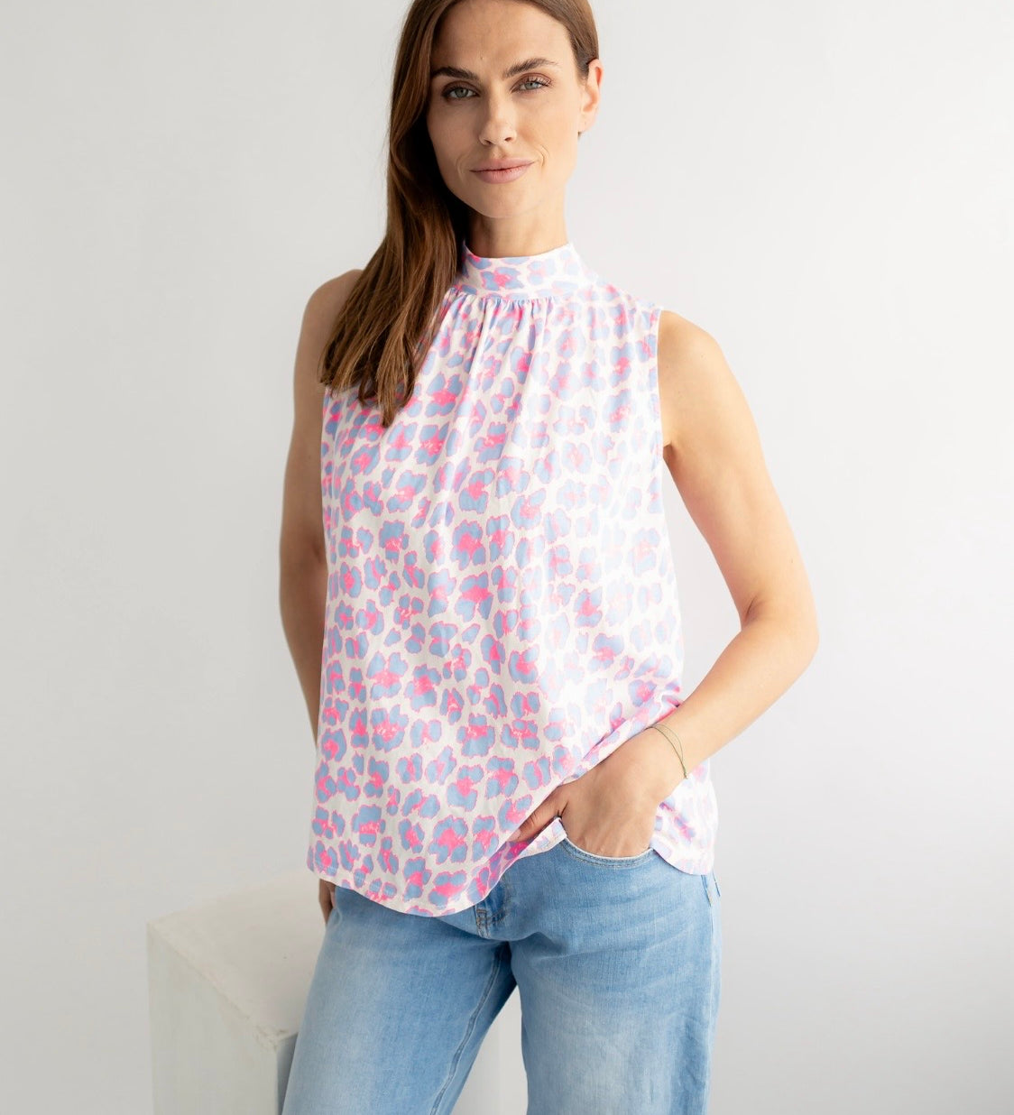 COLORFUL NECKHOLDERTOP