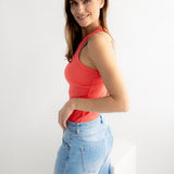 GERIPPTES TANKTOP „HANNAH“