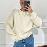 CALM CREAM PULLOVER