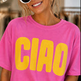 STATEMENT T-SHIRT „CIAO“
