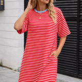 BEACH STRIPE DRESS