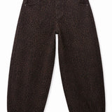 LEO BALLONJEANS IN SCHOKOBRAUN