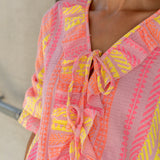 MUSSELINBLUSE "XENIA"