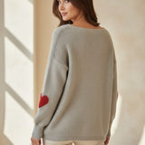 KUSCHELIGER PULLOVER „CHEEKY LOVE“