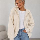 TEDDY ZIPPER „COZY CLOUD“