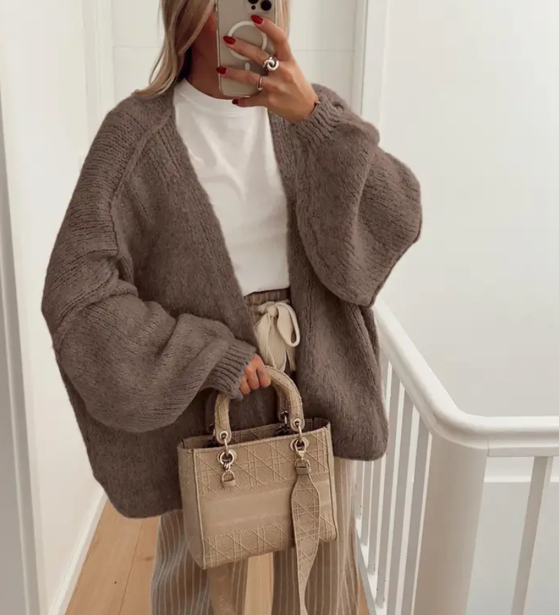 OVERSIZE CARDIGAN "JULIE"