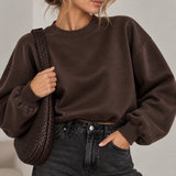Crop Butterstoff Sweater | One Size 36–40