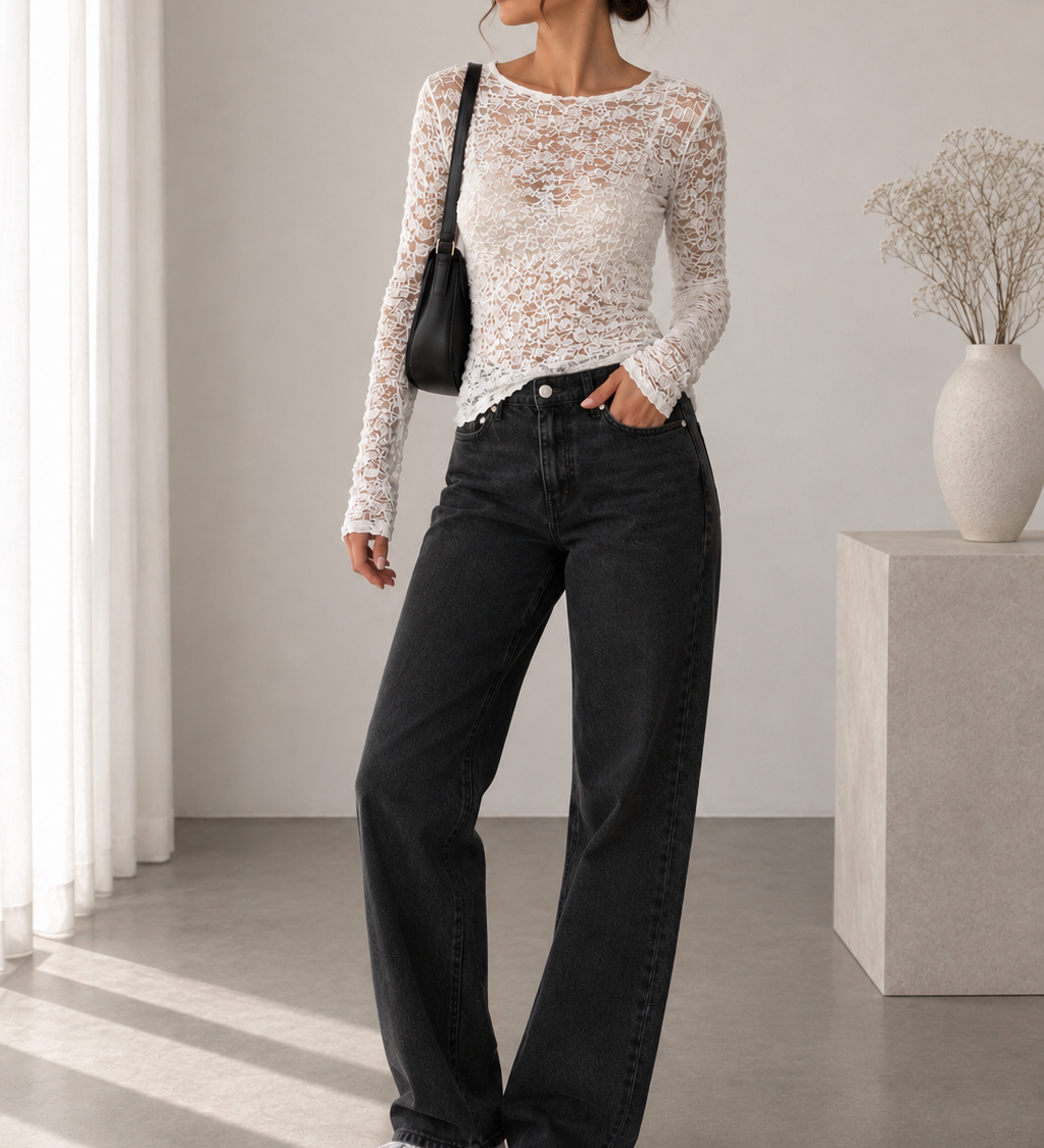 LACE LONGSLEEVE