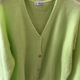 STRICKJACKE MIT V-AUSSCHNITT "AUTUMN VIBES"