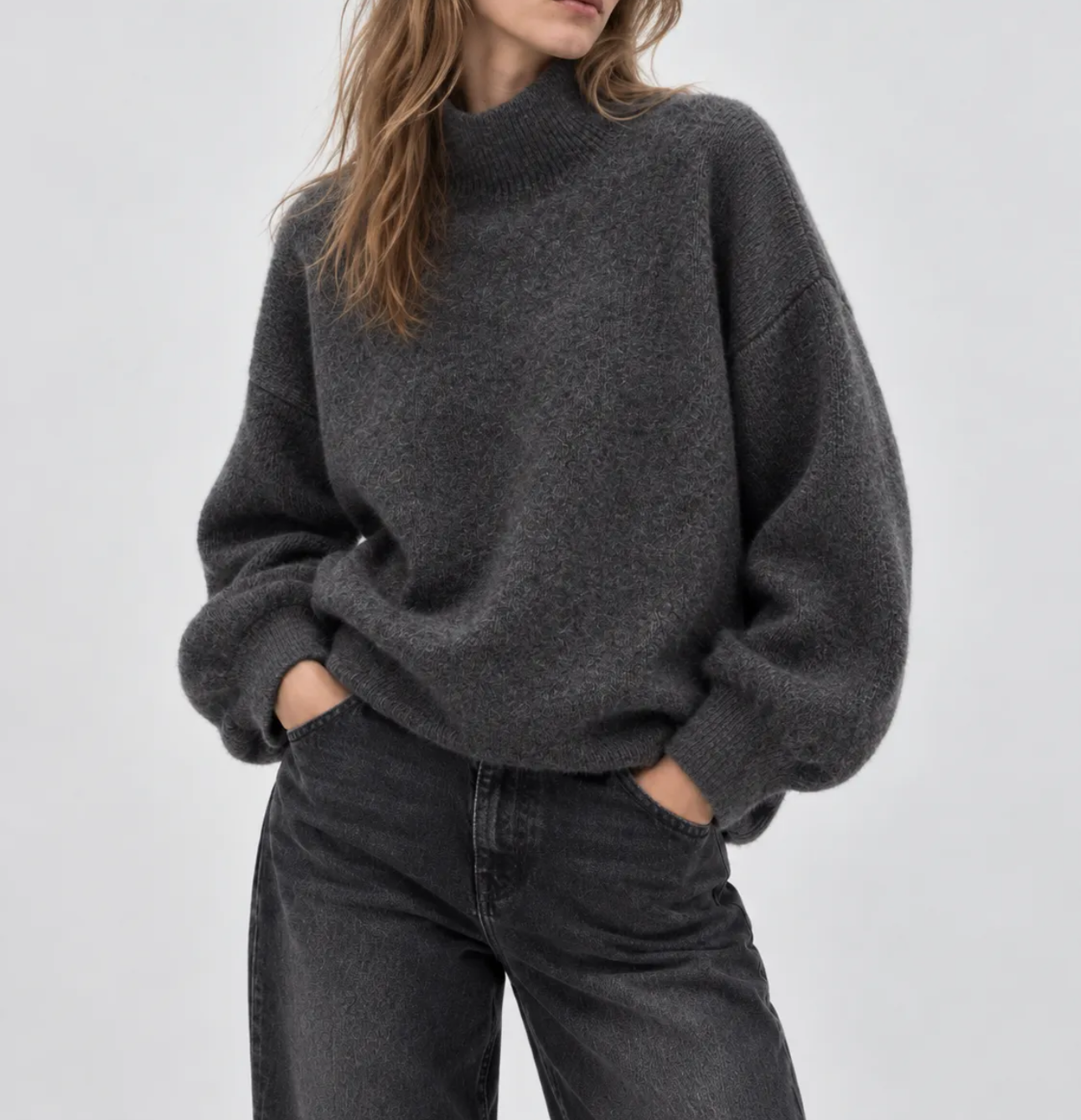 HIGH NECK PULLOVER „MAJA“