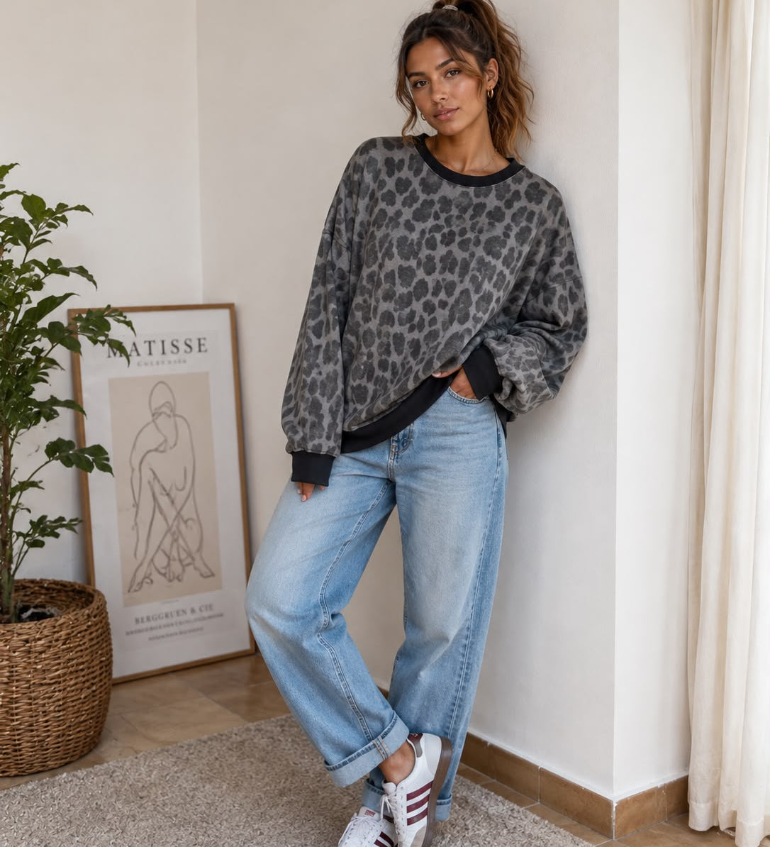 SOFTES LEO SWEATSHIRT „CHARLY“