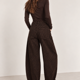 DARK LEO BARREL JEANS