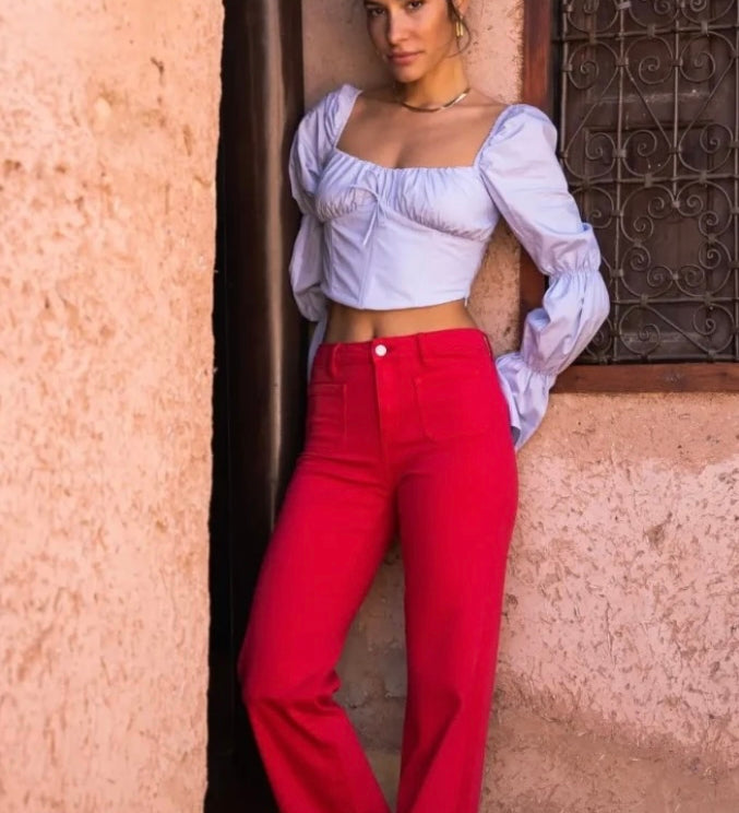 WIDE LEG HOSE „BELINA“