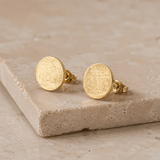 GOLDENE OHRSTECKER - CLEAN UND MODERN
