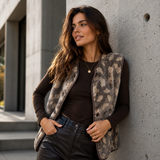 LEO TEDDYWESTE IN TAUPE