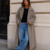STRAIGHT-CUT COAT