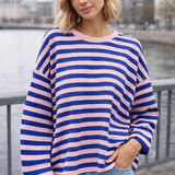 BLUEBERRY BLUSH SWEATER