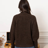 PULLI MIT KLEINEM ROLLKRAGEN "MELINA"