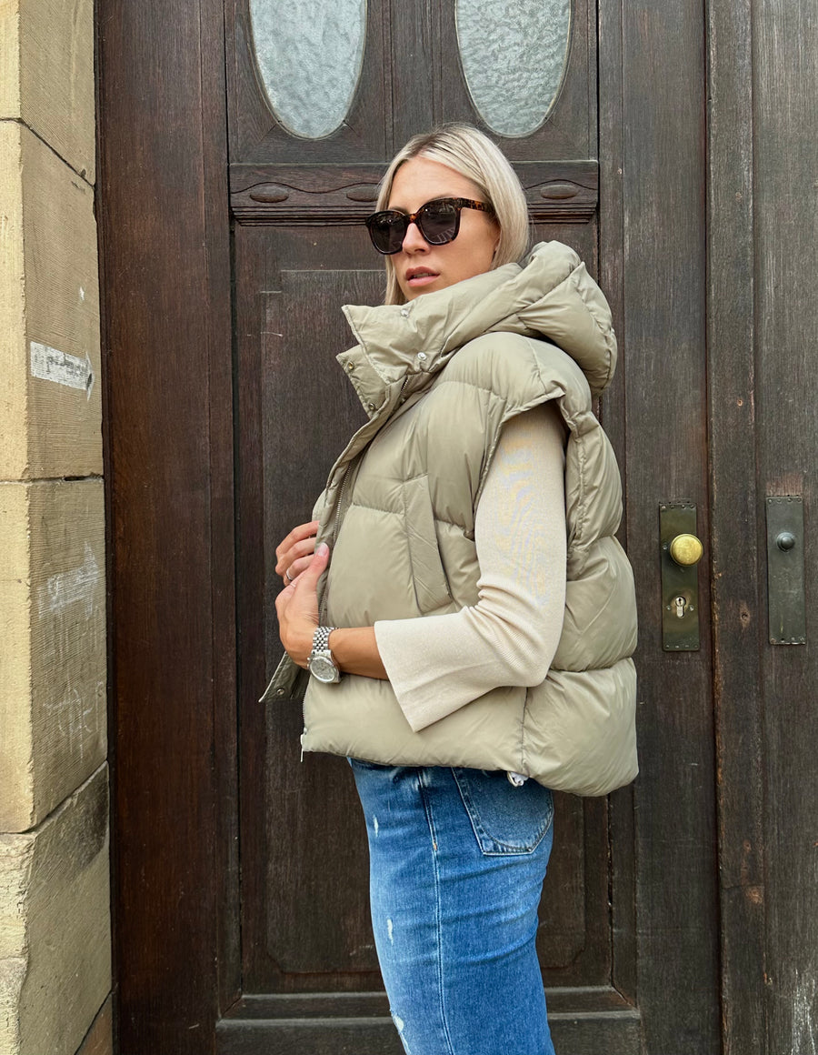 SHORT DOWN VEST VANESSA