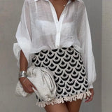 CROCHET MINIROCK "ST. TROPEZ"
