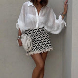 CROCHET MINIROCK "ST. TROPEZ"