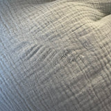 B-WARE - MUSSELIN BETTWÄSCHE 240x220cm MINT (mit Stofffehler) - vom Umtausch ausgeschlossen